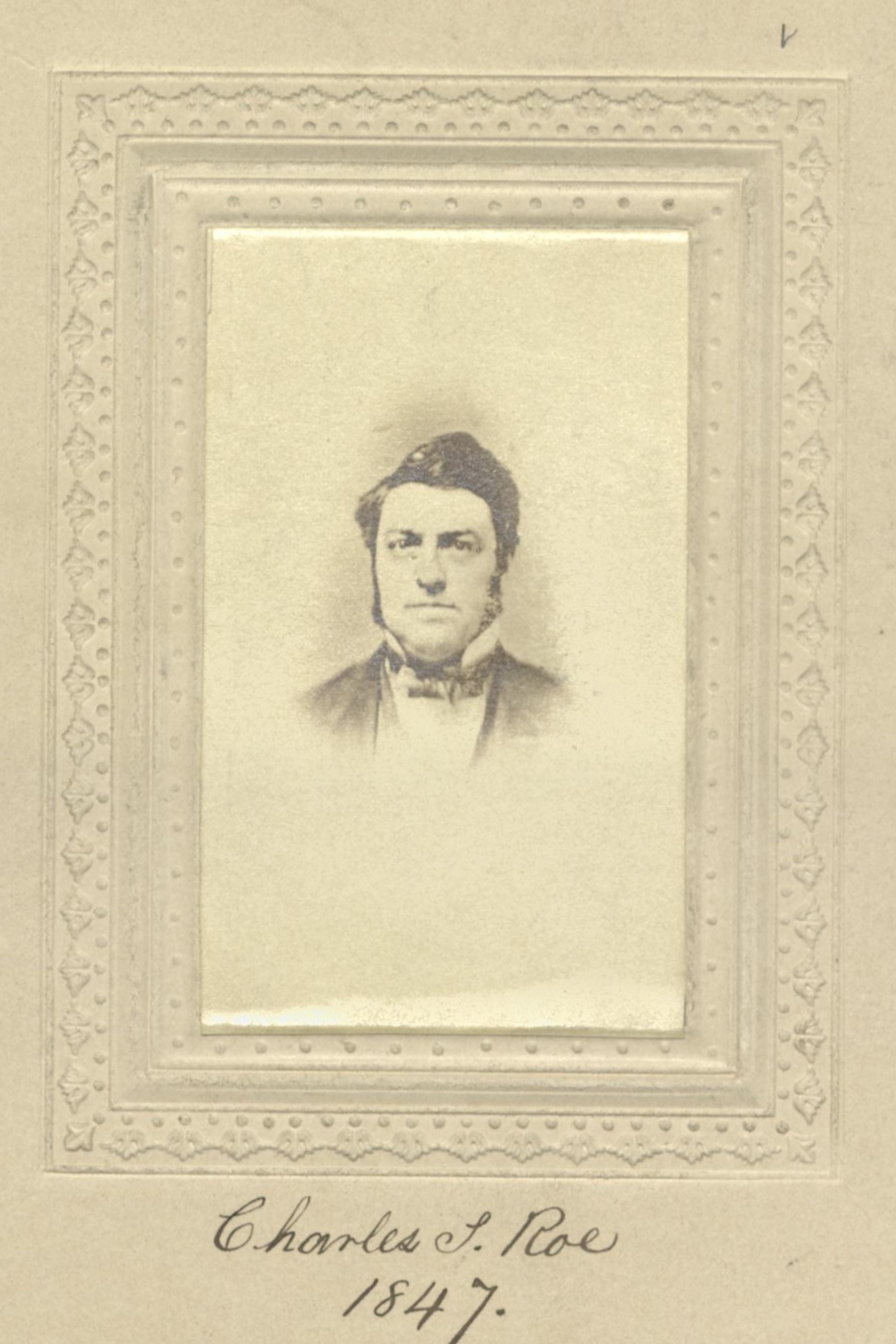 Member portrait of Charles S. Roe
